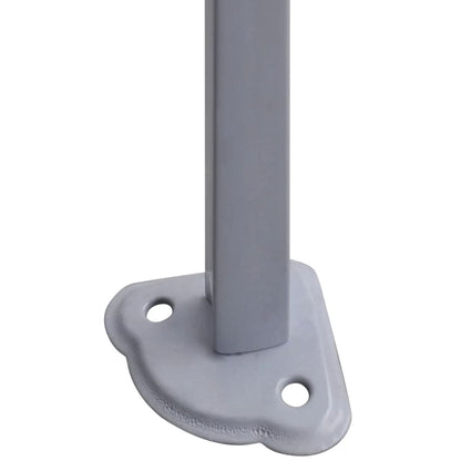 Profesionální Skládací Party Stan 3 X 3 M Ocel Bílý