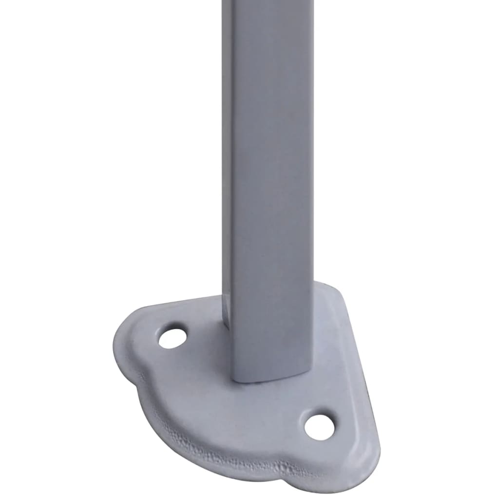 Profesionální Skládací Party Stan 2 Bočnice 3 X 3 M Ocel Bílý