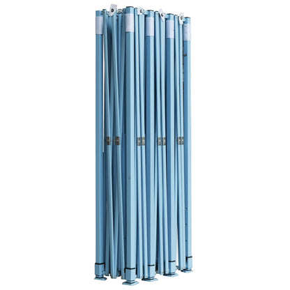 Skládací Nůžkový Stan S 5 Bočními Stěnami 3 X 9 M Bílý Dub Sonoma