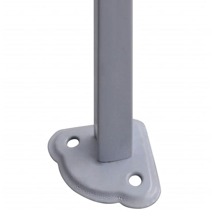 Profesionální Skládací Party Stan 2 Bočnice 2 X 2 M Ocel Modrý Modrá