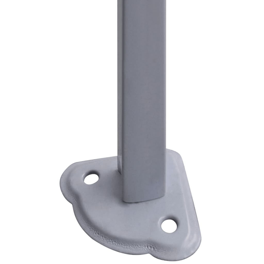 Profesionální Skládací Party Stan 4 Bočnice 2X2 M Ocel Antracit