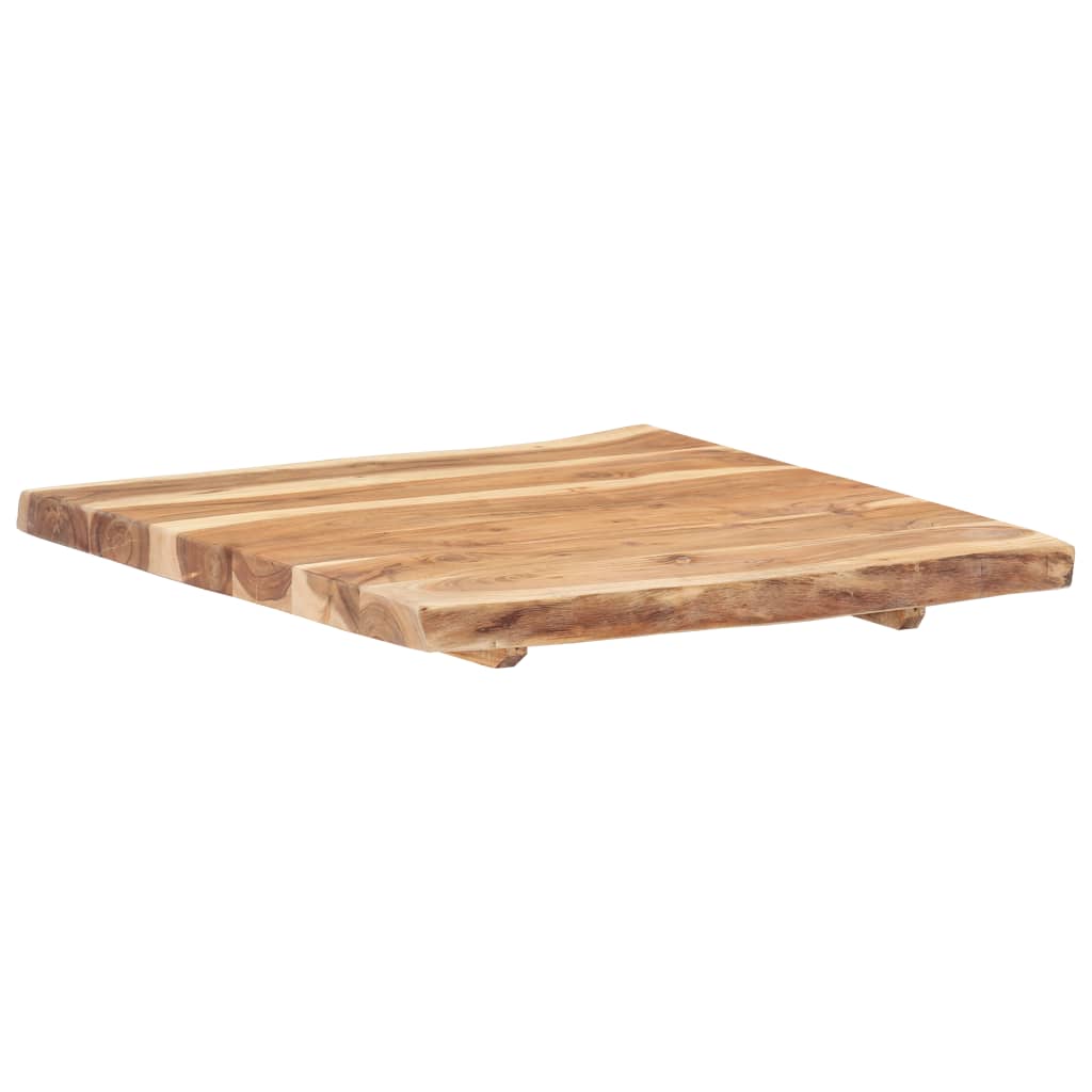 Stolní Deska Masivní Akáciové Dřevo 58 X (50–60) X 3,8 Cm