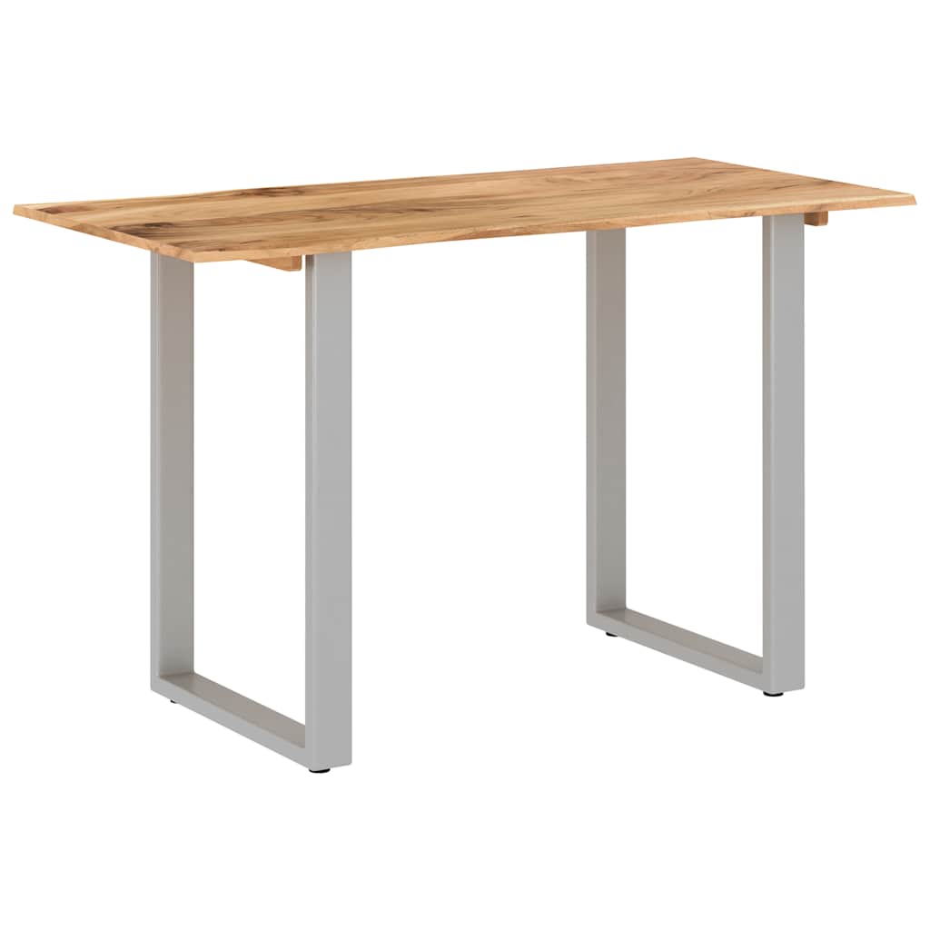Jídelní Stůl 118 X 58 X 76 Cm Masivní Akáciové Dřevo