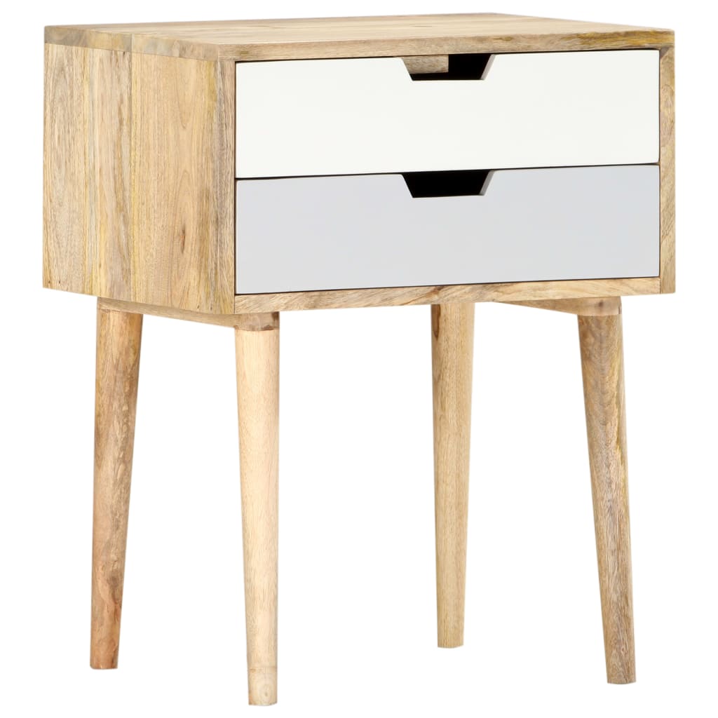Noční Stolek 47 X 35 X 59 Cm Masivní Mangovníkové Dřevo