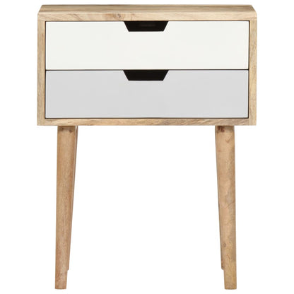 Noční Stolek 47 X 35 X 59 Cm Masivní Mangovníkové Dřevo