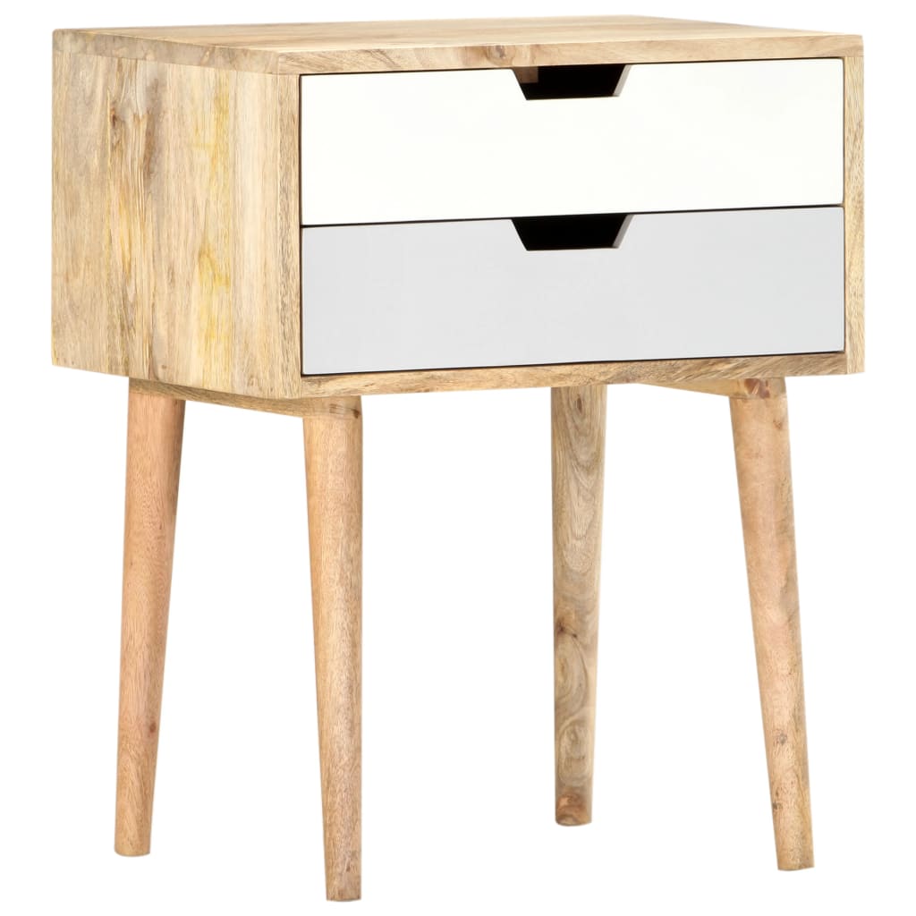 Noční Stolek 47 X 35 X 59 Cm Masivní Mangovníkové Dřevo