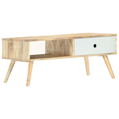 Konferenční Stolek 90 X 50 X 40 Cm Masivní Mangovník