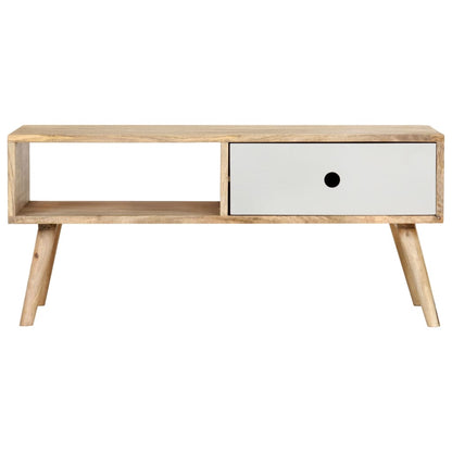 Konferenční Stolek 90 X 50 X 40 Cm Masivní Mangovník