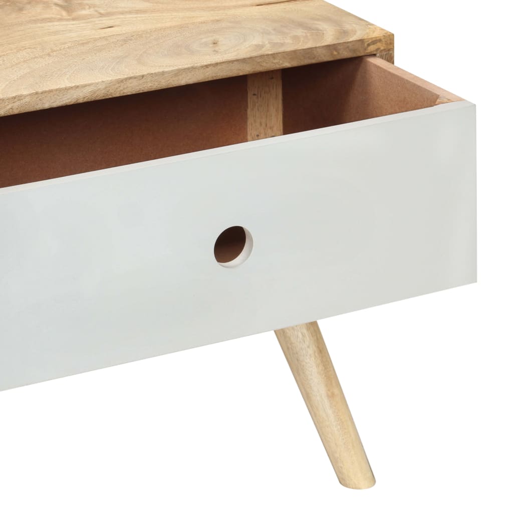 Konferenční Stolek 90 X 50 X 40 Cm Masivní Mangovník