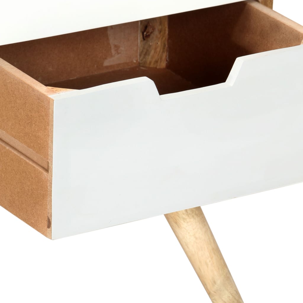 Tv Stolek 110 X 35 X 48 Cm Masivní Mangovníkové Dřevo