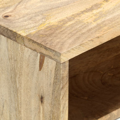 Tv Stolek 110 X 35 X 48 Cm Masivní Mangovníkové Dřevo Hnědá