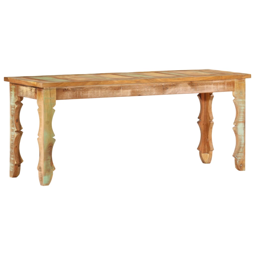 Lavice 110 X 35 X 45 Cm Masivní Recyklované Dřevo