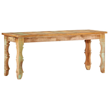 Lavice 110 X 35 X 45 Cm Masivní Recyklované Dřevo