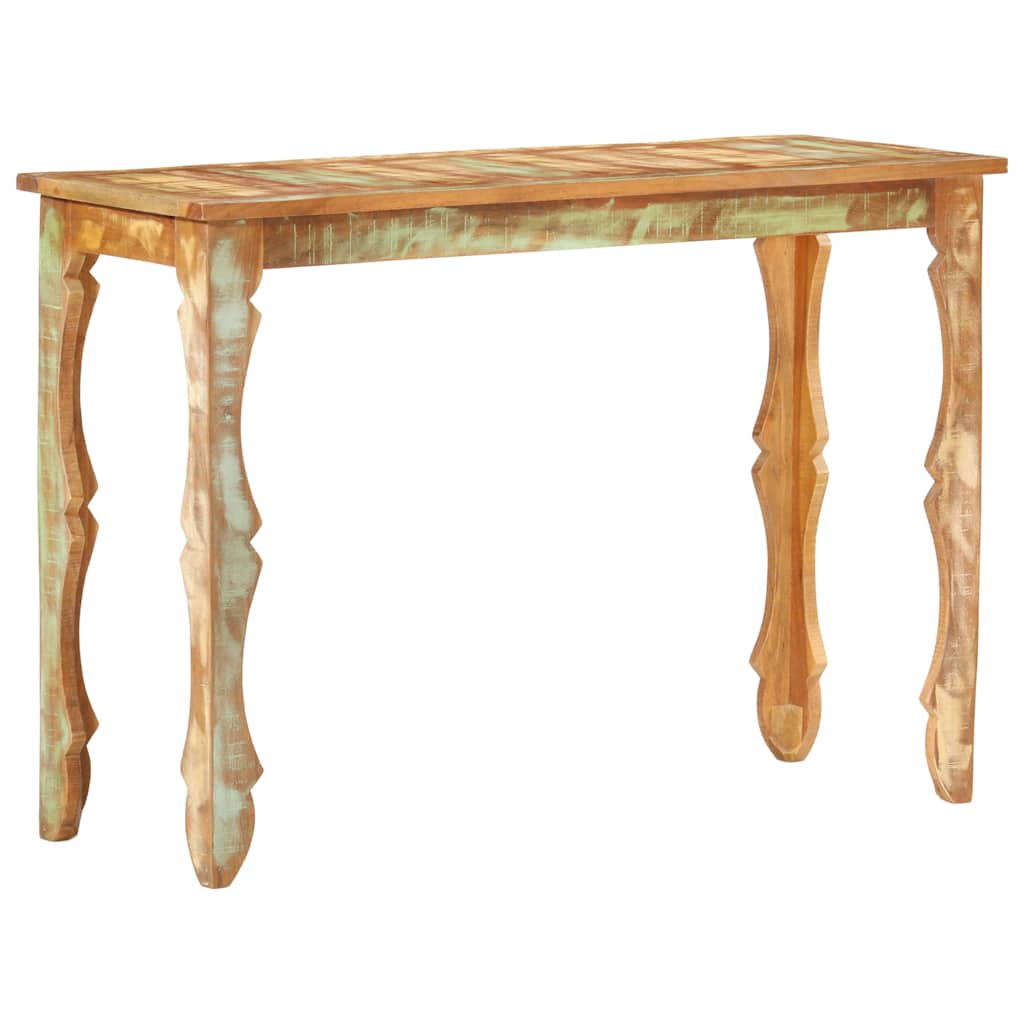 Konzolový Stolek 110 X 40 X 76 Cm Masivní Recyklované Dřevo
