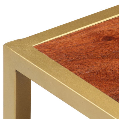 Konferenční Stolek 90 X 50 X 40 Cm Masivní Akáciové Dřevo