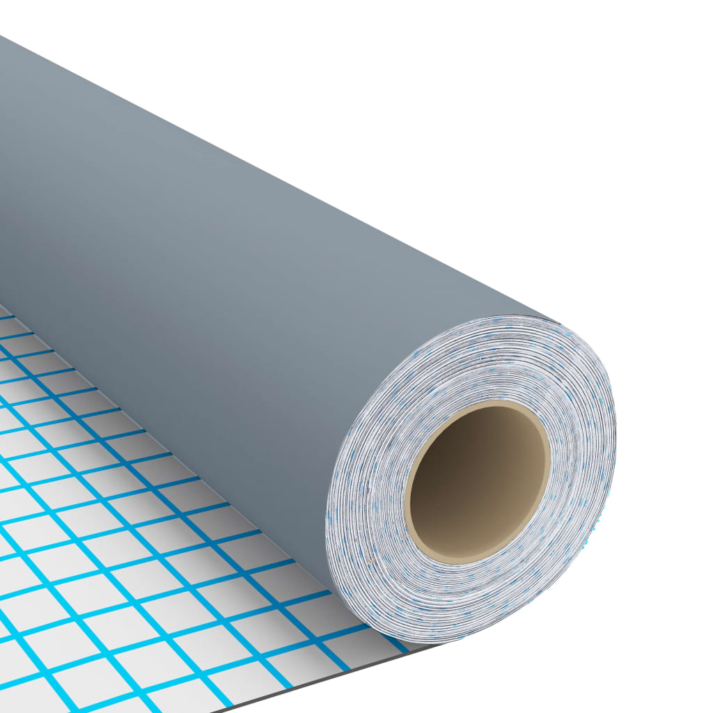 Samolepící Tapeta Na Nábytek Šedá 500 X 90 Cm Pvc