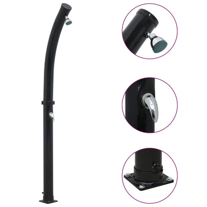 Solární Sprcha Černá 214 Cm 20 L