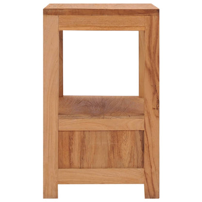 Noční Stolek 40 X 30 X 50 Cm Masivní Teakové Dřevo
