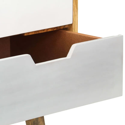 Příborník 85 X 40 X 71 Cm Masivní Mangovníkové Dřevo