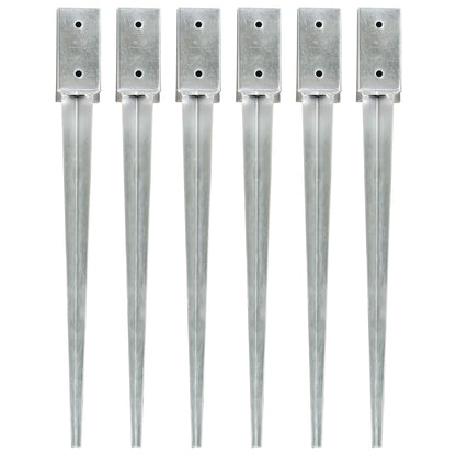 Kotvící Hroty 6 Ks Stříbrné Pozinkovaná Ocel