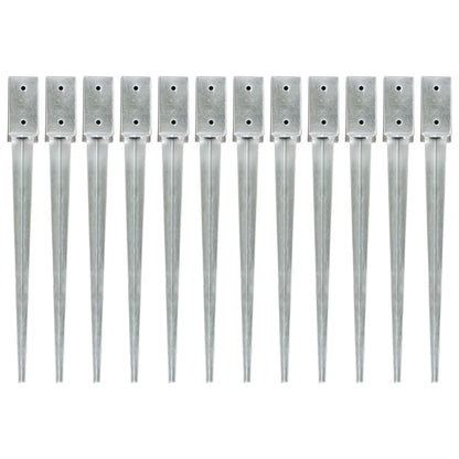 Kotvící Hroty 6 Ks Stříbrné Pozinkovaná Ocel