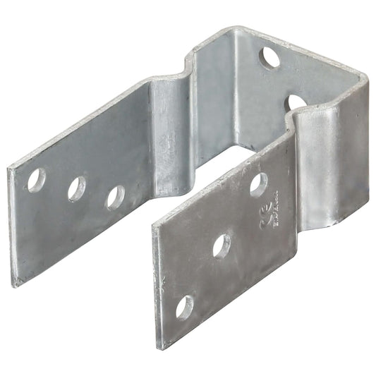Plotové Kotvy 6 Ks Stříbrné 7 X 6 X 15 Cm Pozinkovaná Ocel