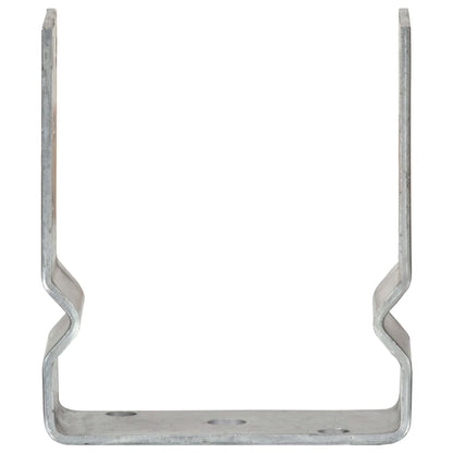Plotové Kotvy 12 Ks Stříbrné 12X6X15 Cm Pozinkovaná Ocel