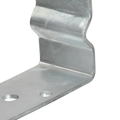 Plotové Kotvy 12 Ks Stříbrné 12X6X15 Cm Pozinkovaná Ocel