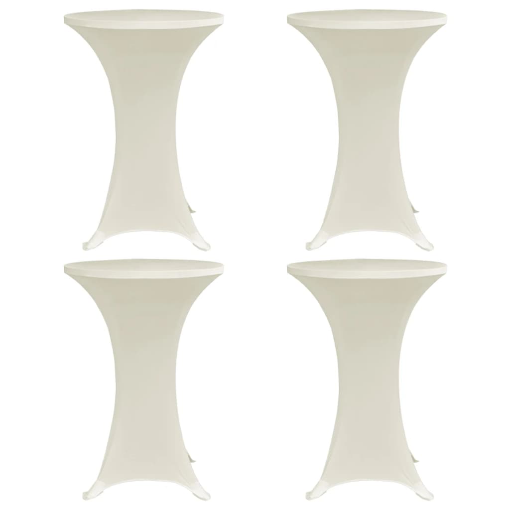 Strečový Návlek Na Stůl 4 Ks Zelený