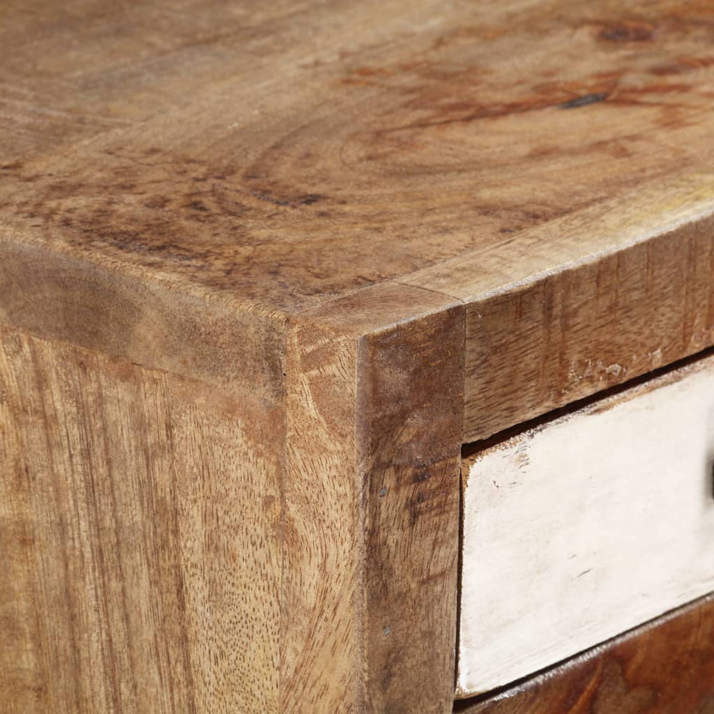 Komoda Se Zásuvkami 45 X 30 X 105 Cm Masivní Recyklované Dřevo
