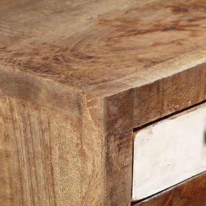 Komoda Se Zásuvkami 45 X 30 X 105 Cm Masivní Recyklované Dřevo