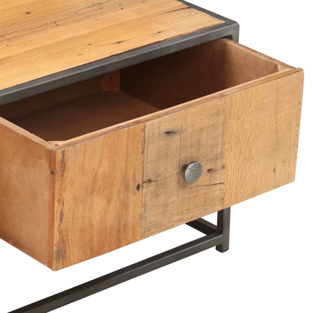 Konferenční Stolek 90 X 50 X 35 Cm Masivní Recyklované Dřevo