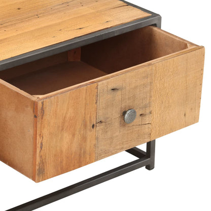 Konferenční Stolek 90 X 50 X 35 Cm Masivní Recyklované Dřevo