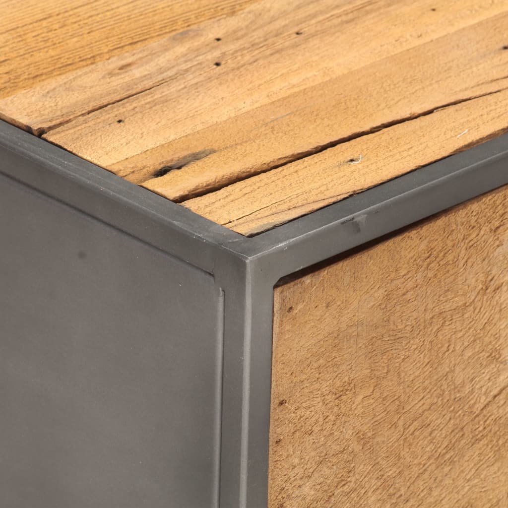 Konferenční Stolek 90 X 50 X 35 Cm Masivní Recyklované Dřevo