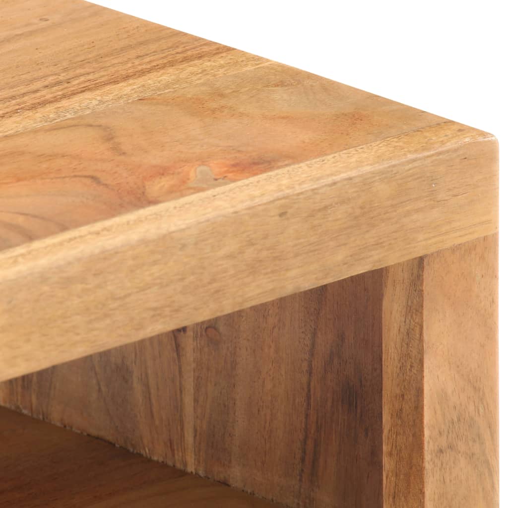 Konferenční Stolek 90 X 45 X 40 Cm Masivní Akáciové Dřevo