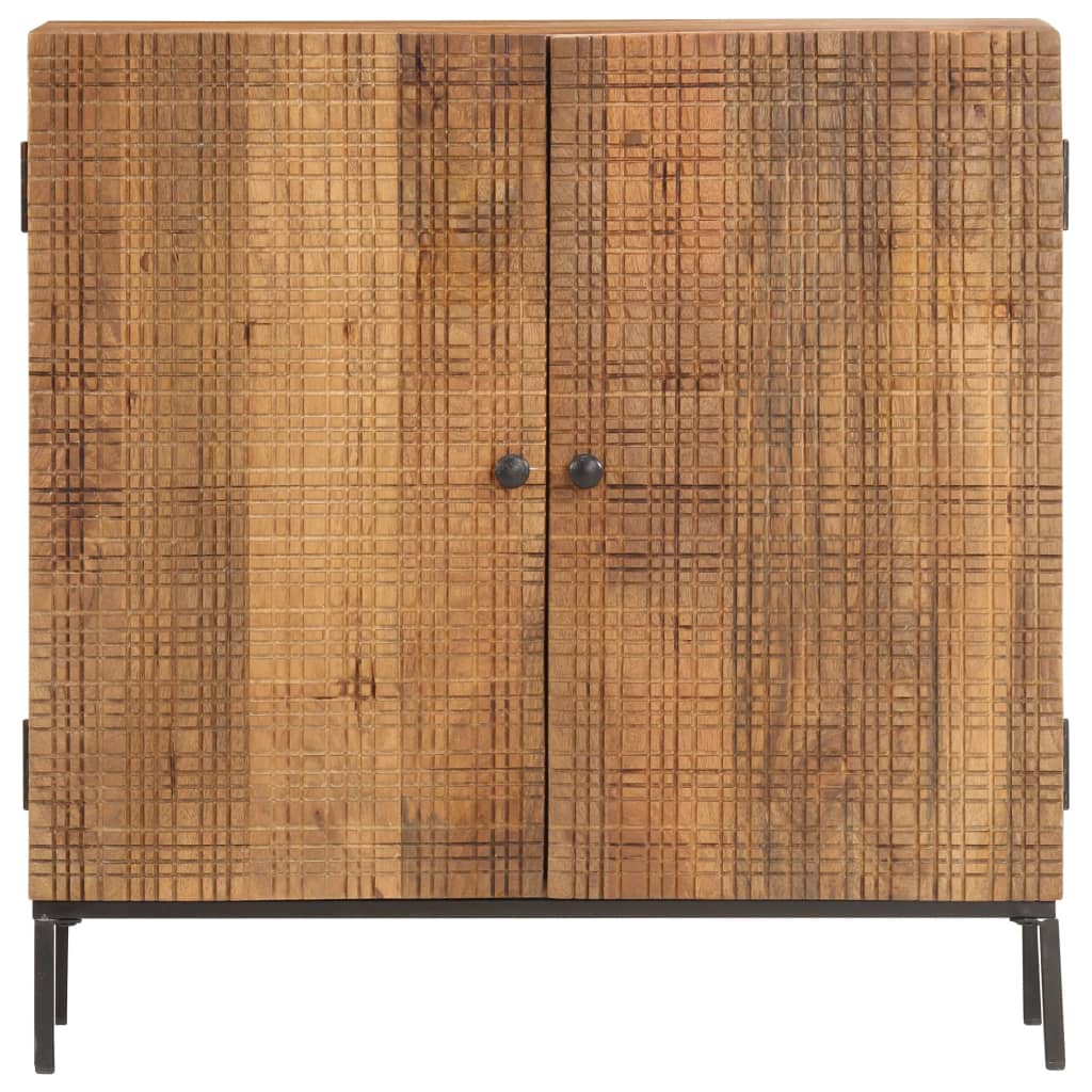 Příborník 75 X 30 X 75 Cm Masivní Mangovníkové Dřevo