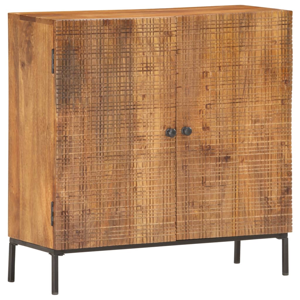 Příborník 75 X 30 X 75 Cm Masivní Mangovníkové Dřevo