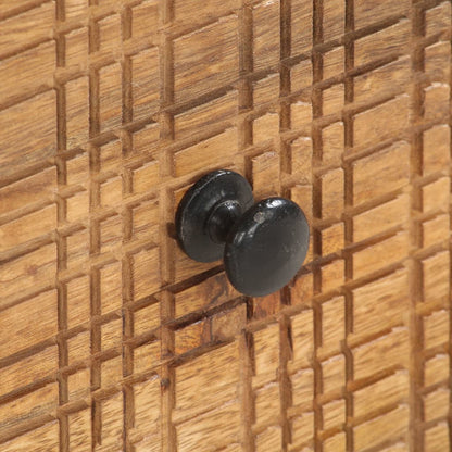 Příborník 45 X 30 X 75 Cm Masivní Mangovníkové Dřevo