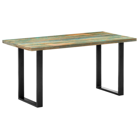 Jídelní Stůl 160 X 80 X 75 Cm Masivní Recyklované Dřevo