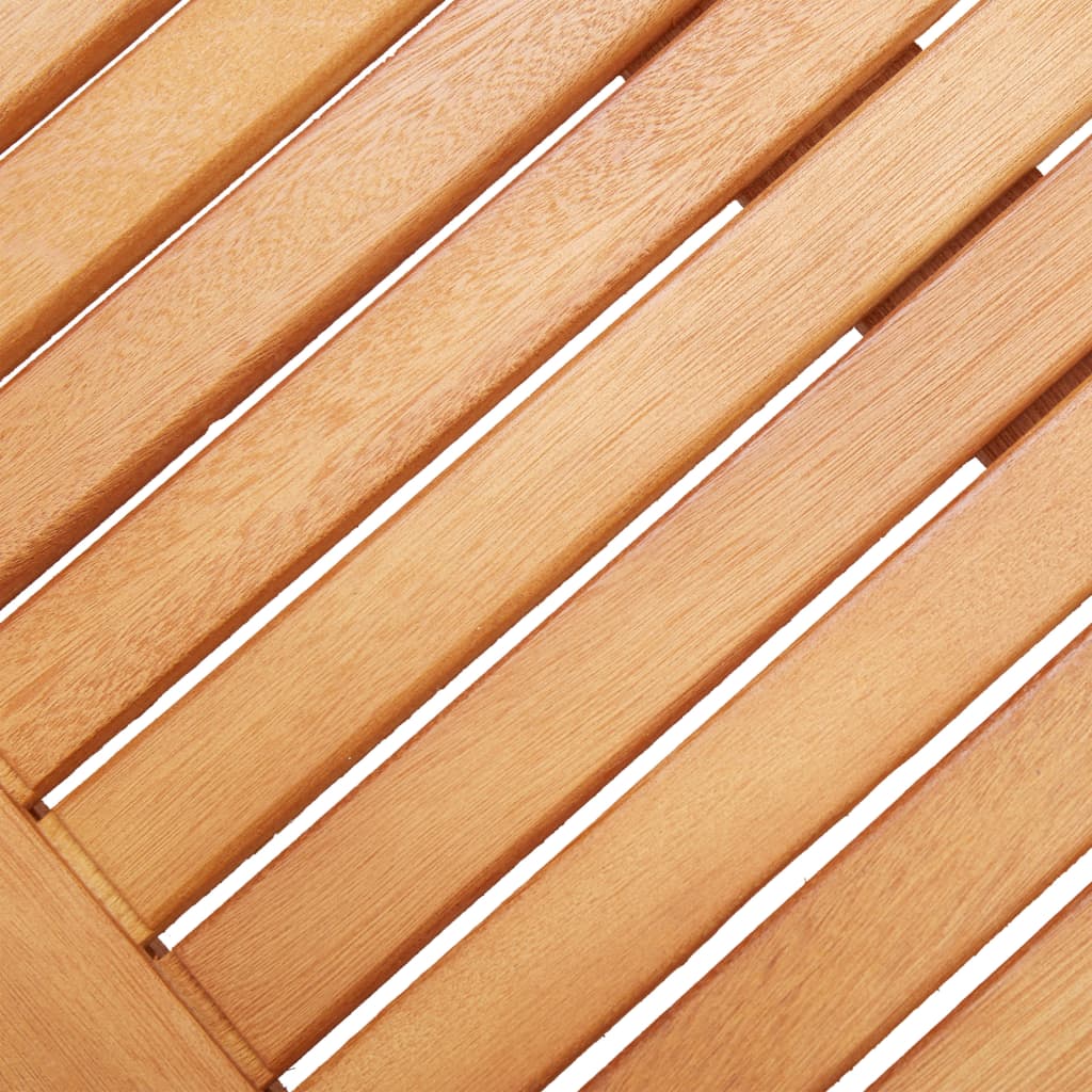 3Místná Zahradní Lavice 150 Cm Masivní Eukalyptové Dřevo