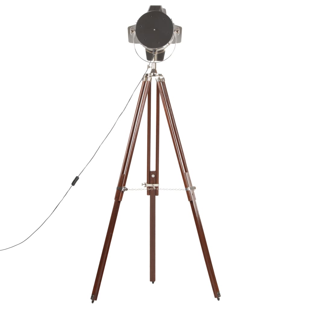 Stojací Lampa Na Stativu Masivní Mangovníkové Dřevo 180 Cm