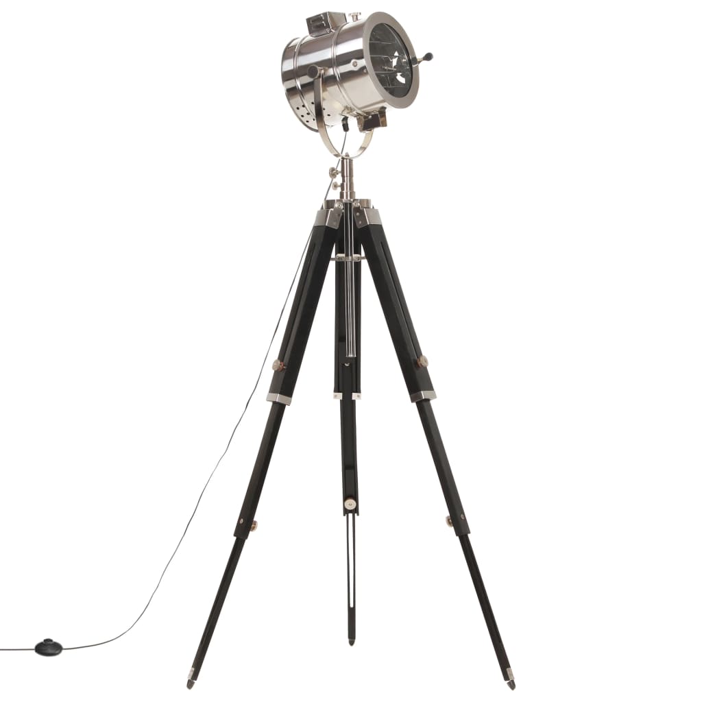 Stojací Lampa Na Stativu Masivní Mangovníkové Dřevo 165 Cm