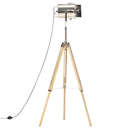 Stojací Lampa Na Stativu Masivní Mangovníkové Dřevo 140 Cm