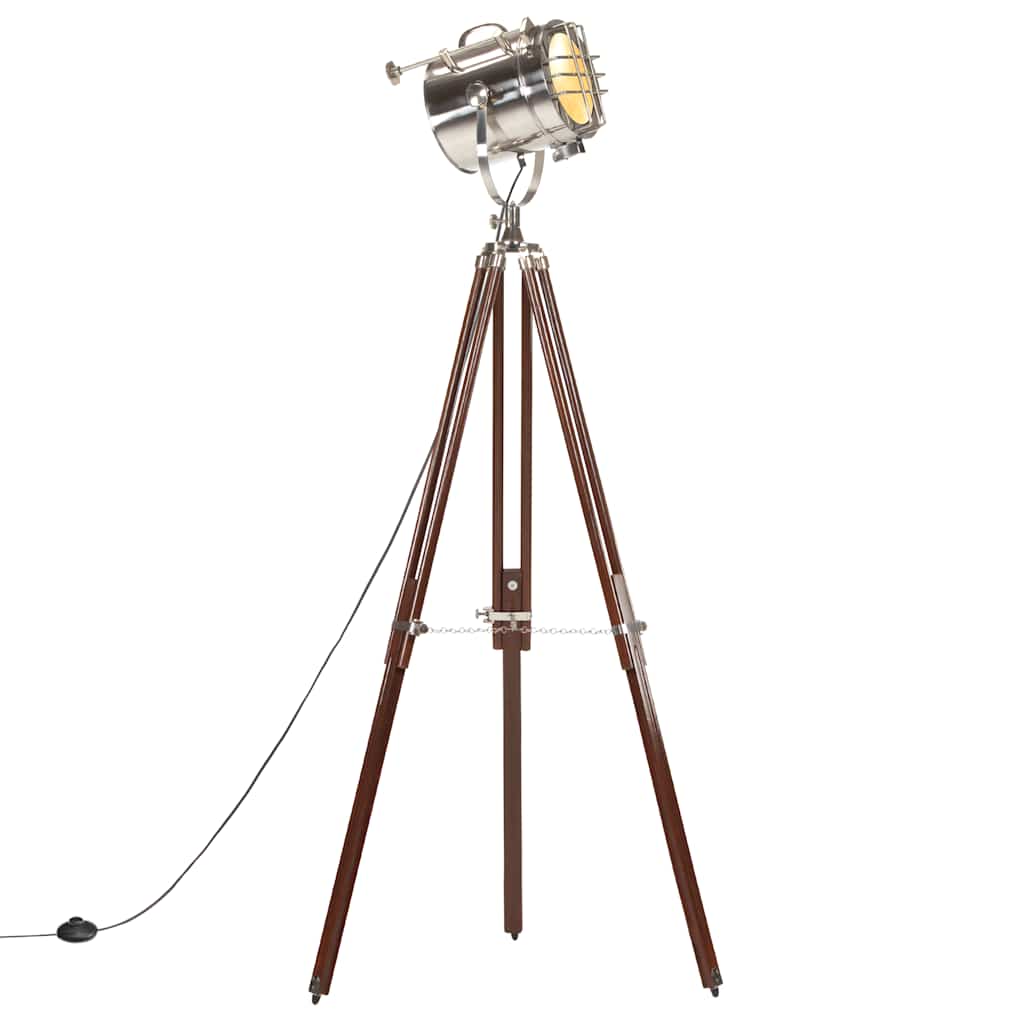 Stojací Lampa Na Stativu Masivní Mangovníkové Dřevo 180 Cm