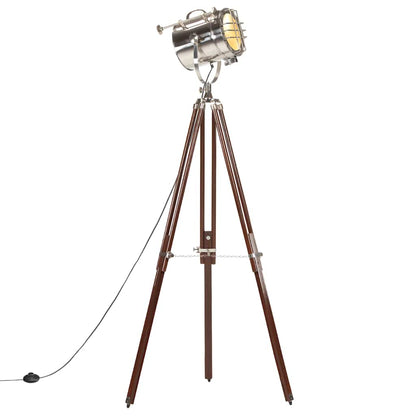 Stojací Lampa Na Stativu Masivní Mangovníkové Dřevo 180 Cm