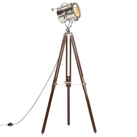 Stojací Lampa Na Stativu Masivní Mangovníkové Dřevo 180 Cm
