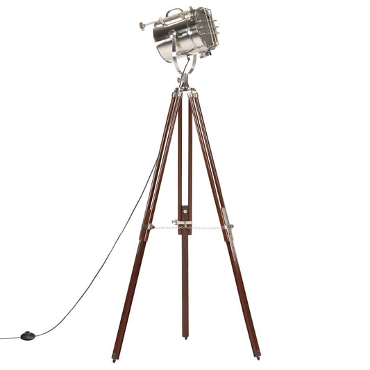 Stojací Lampa Na Stativu Masivní Mangovníkové Dřevo 180 Cm