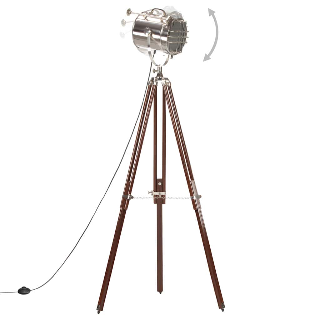 Stojací Lampa Na Stativu Masivní Mangovníkové Dřevo 180 Cm