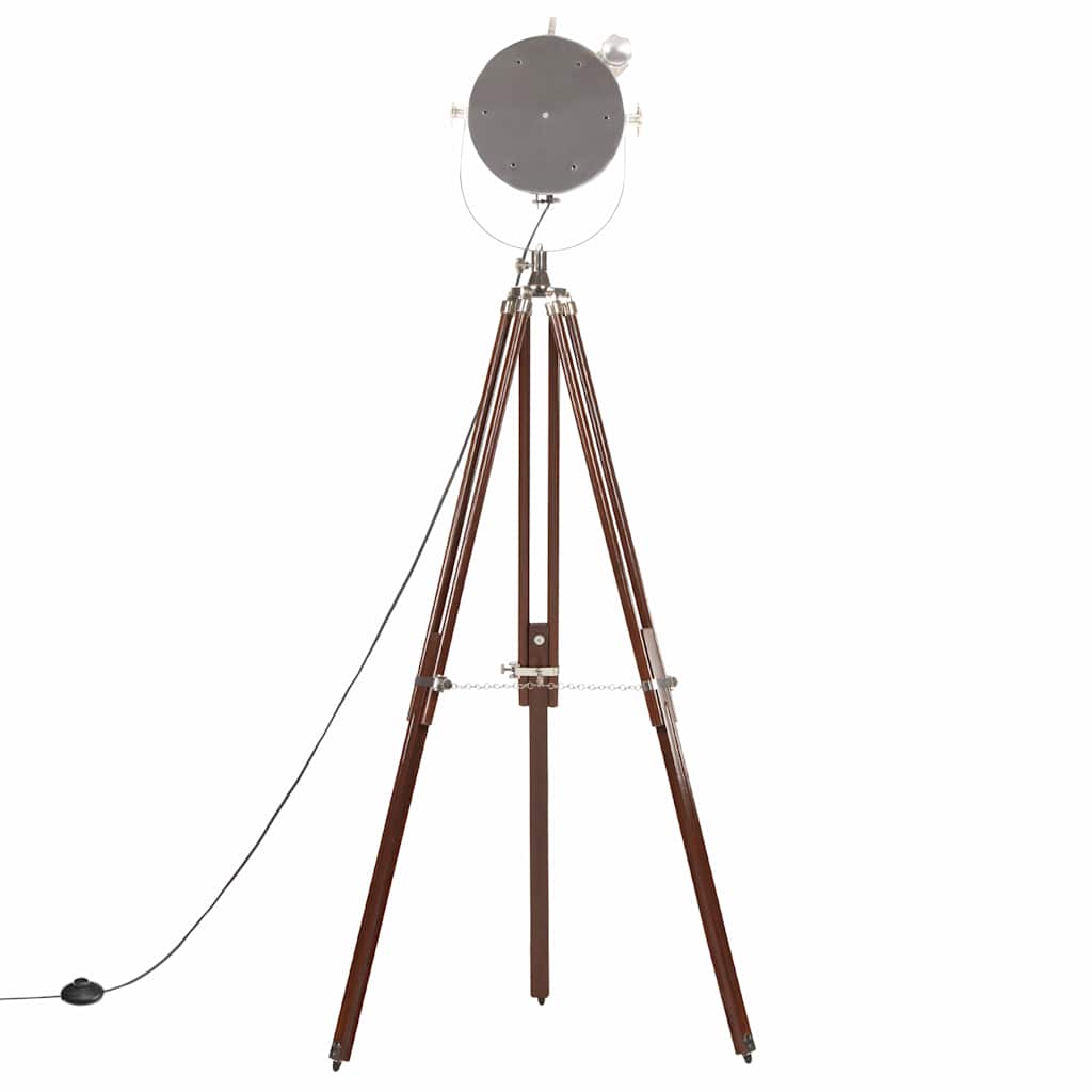 Stojací Lampa Na Stativu Masivní Mangovníkové Dřevo 180 Cm