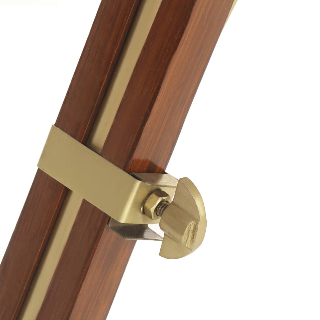 Stojací Lampa Na Stativu Masivní Mangovníkové Dřevo 193 Cm